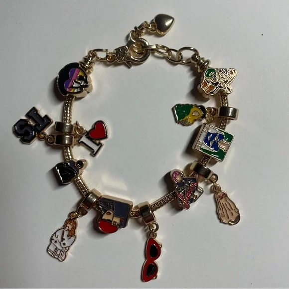 NWT TAYLOR SWIFT Eras Music Album Charm Bracelet perfect for Swiftie - Picture 6 of 6